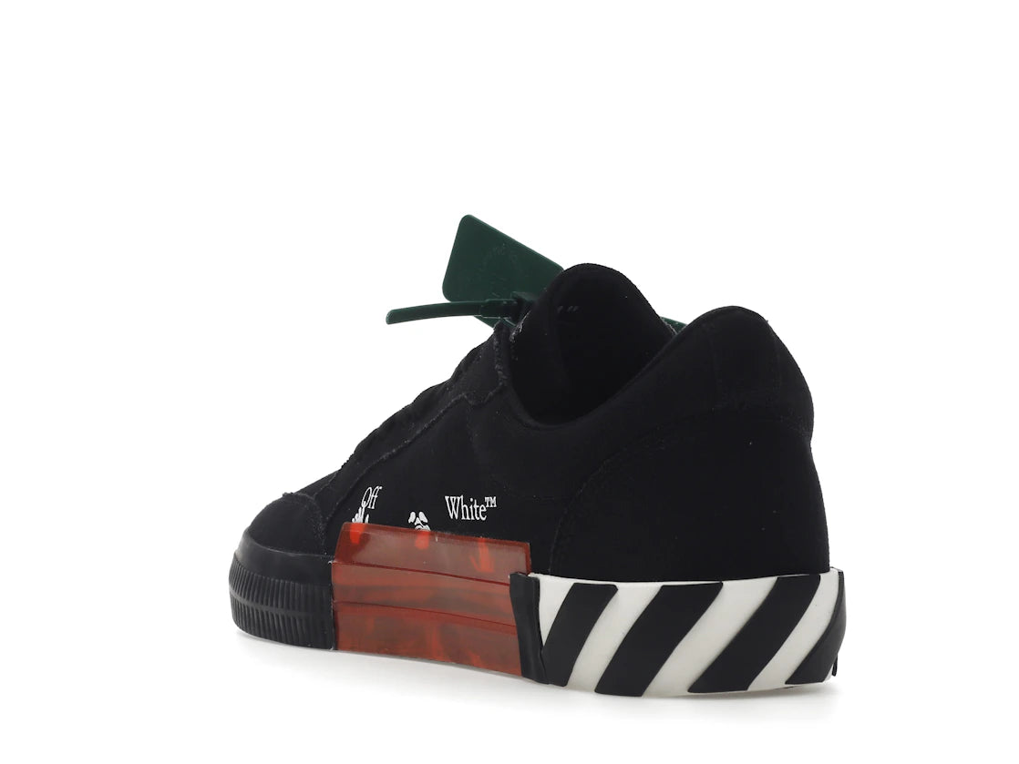 OFF-WHITE Vulc Low Canvas Black White - vue secondaire B