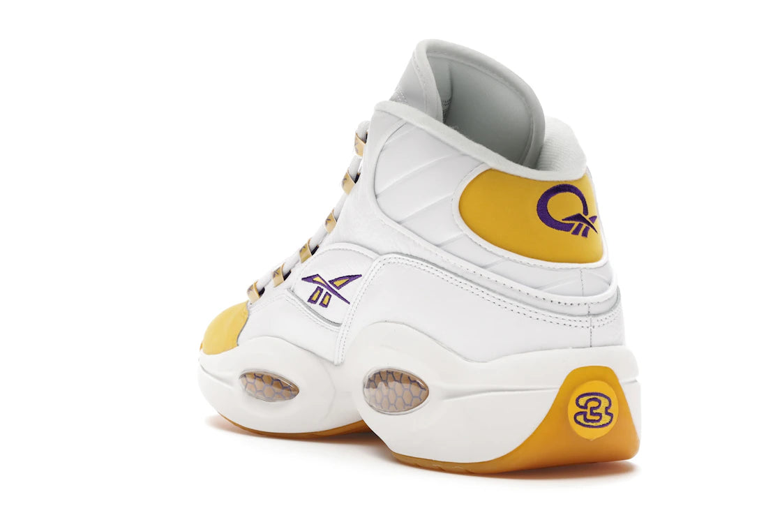 Reebok Question Mid Yellow Toe - vue secondaire B