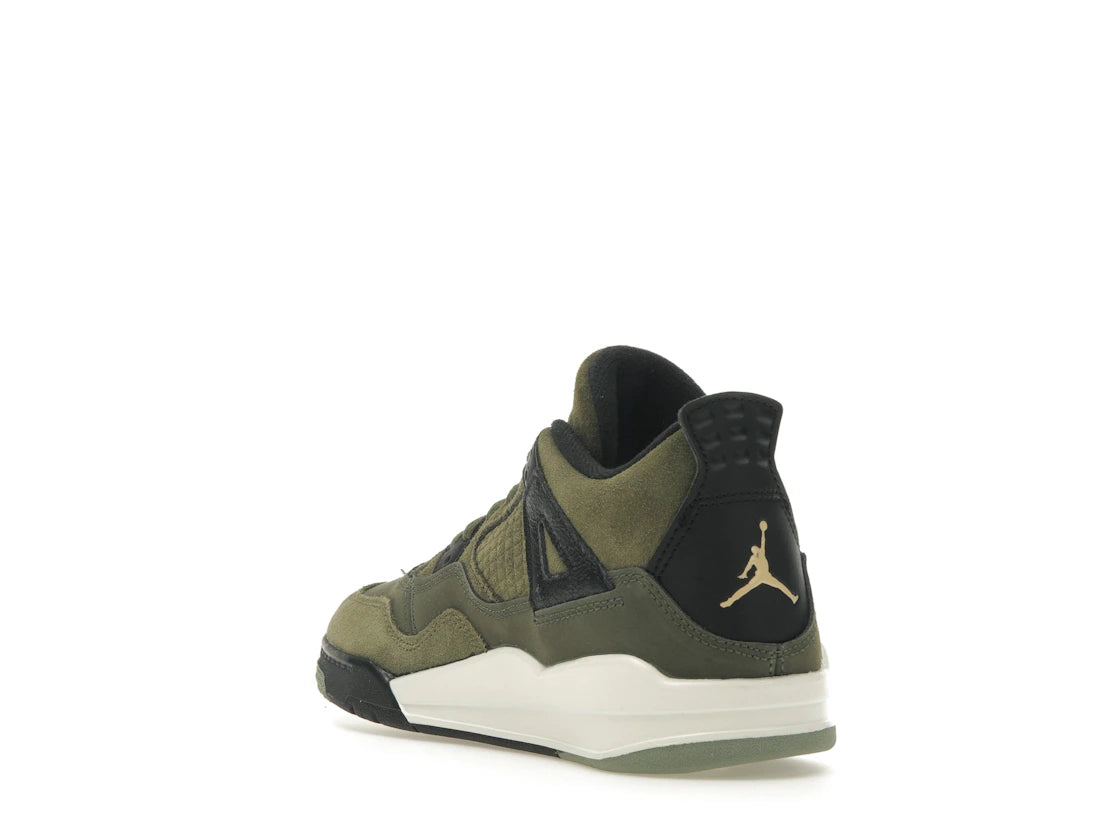 Jordan 4 Retro SE Craft Medium Olive (PS) - vue secondaire B