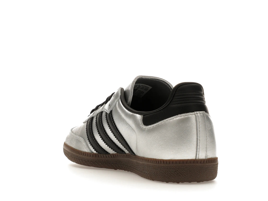 adidas Samba OG Silver Metallic Black Gum (Women's) - vue secondaire B