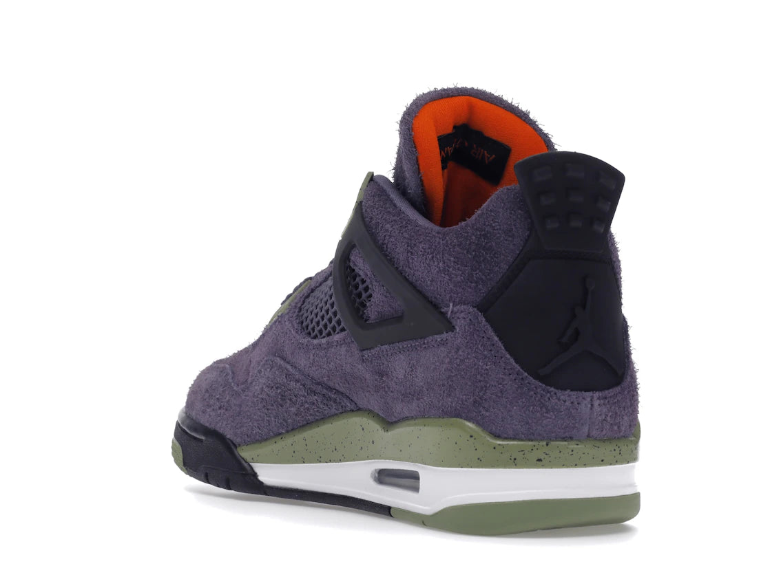 Jordan 4 Retro Canyon Purple (Women's) - vue secondaire B