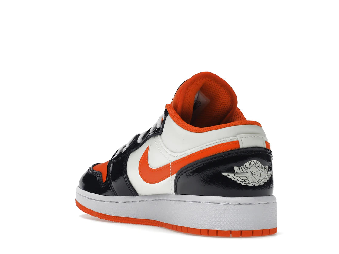 Jordan 1 Low Halloween (2023) (GS) - vue secondaire B