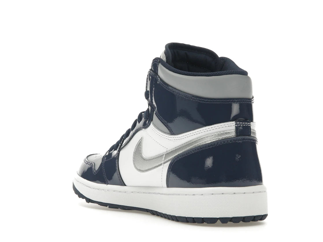 Jordan 1 Retro High Golf Patent Midnight Navy - vue secondaire B