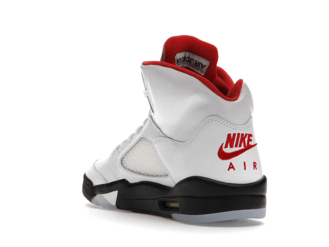 Jordan 5 Retro Fire Red Silver Tongue (2020) - vue secondaire B