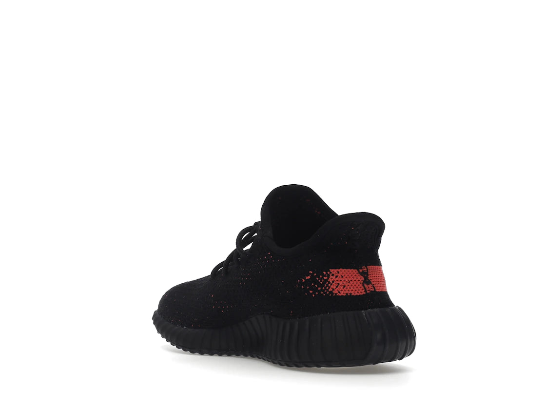 adidas Yeezy Boost 350 V2 Core Black Red (Kids) - vue secondaire B