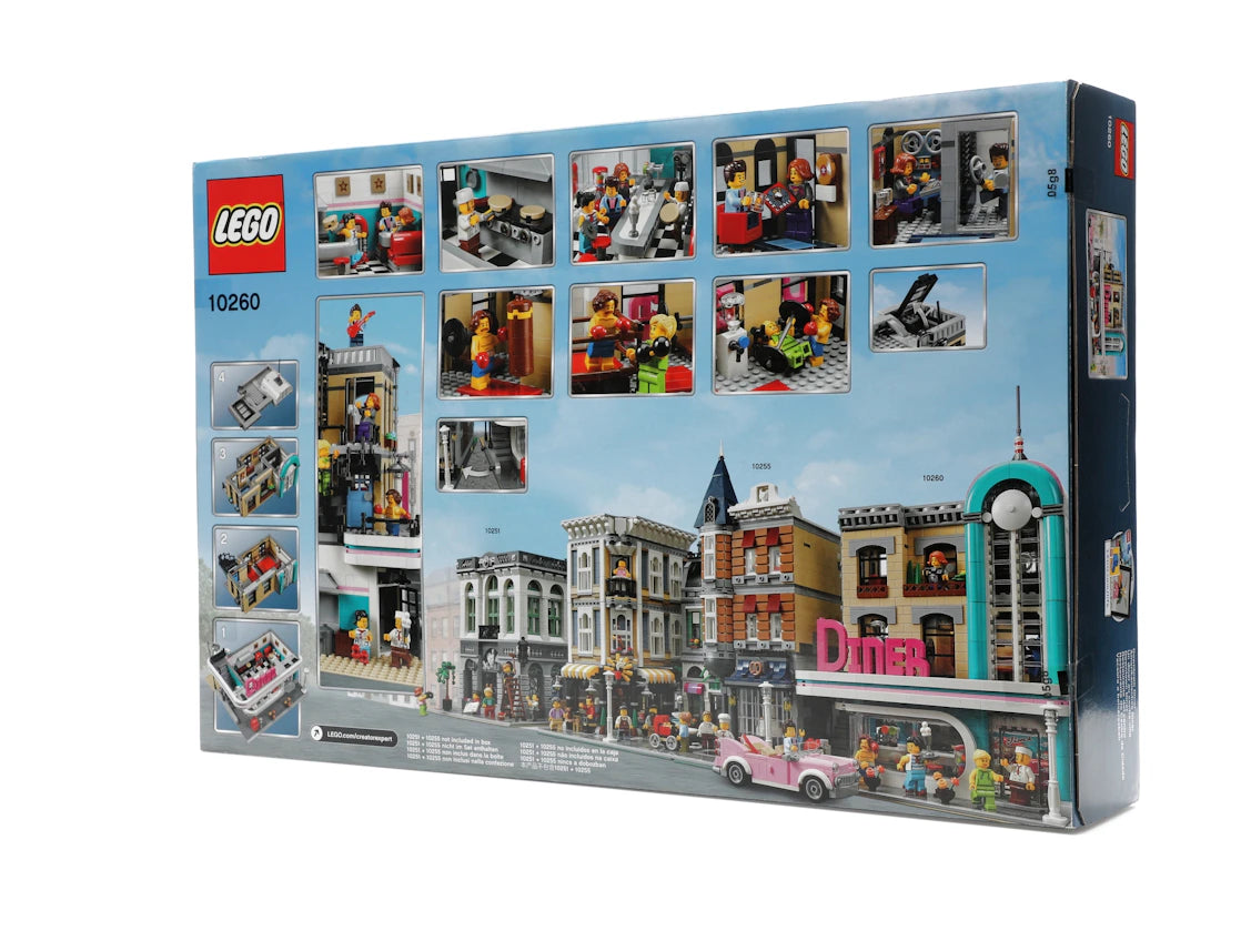 LEGO Creator Downtown Diner Set 10260 - vue secondaire B
