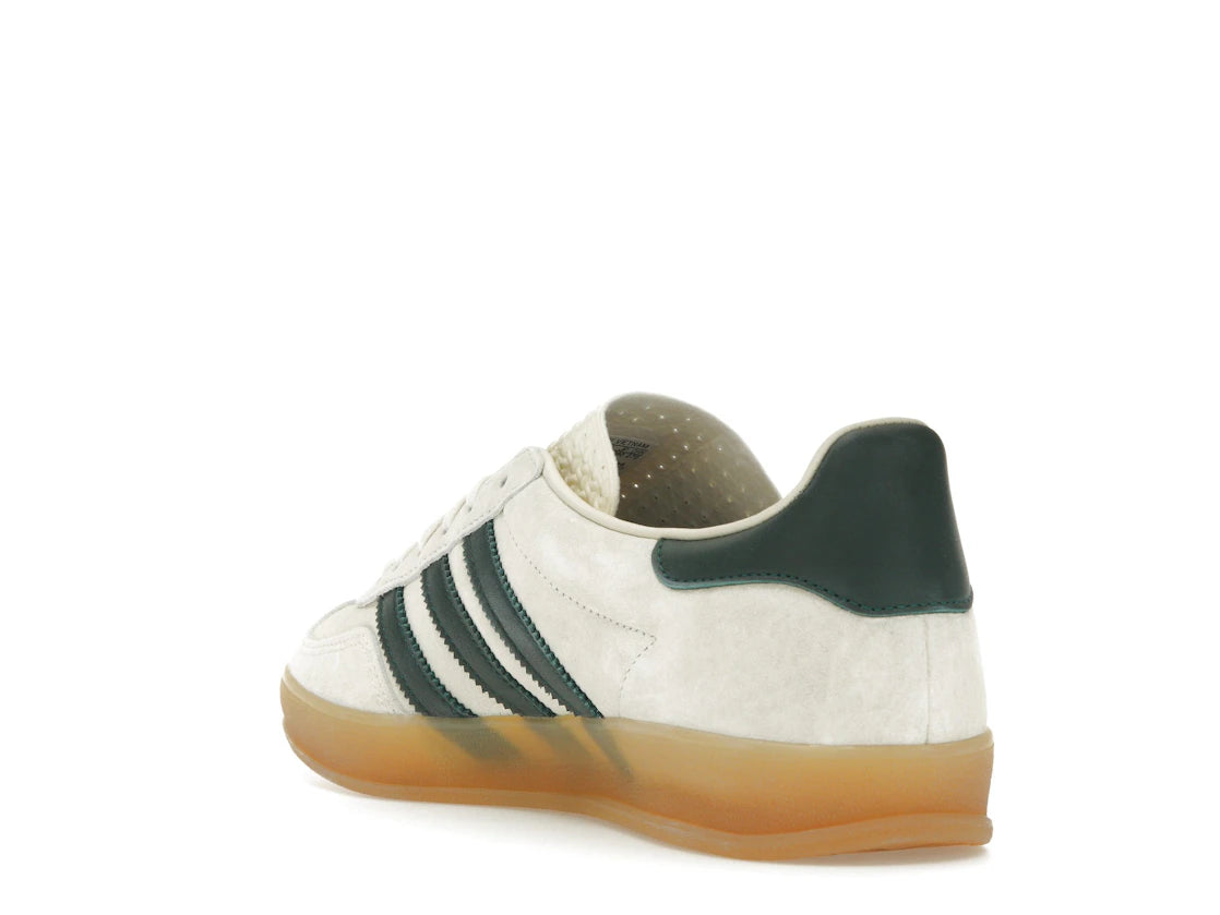 adidas Gazelle Indoor Cream White Collegiate Green Gum - vue secondaire B