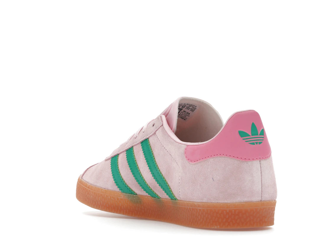adidas Gazelle Clear Pink Court Green (GS) - vue secondaire B