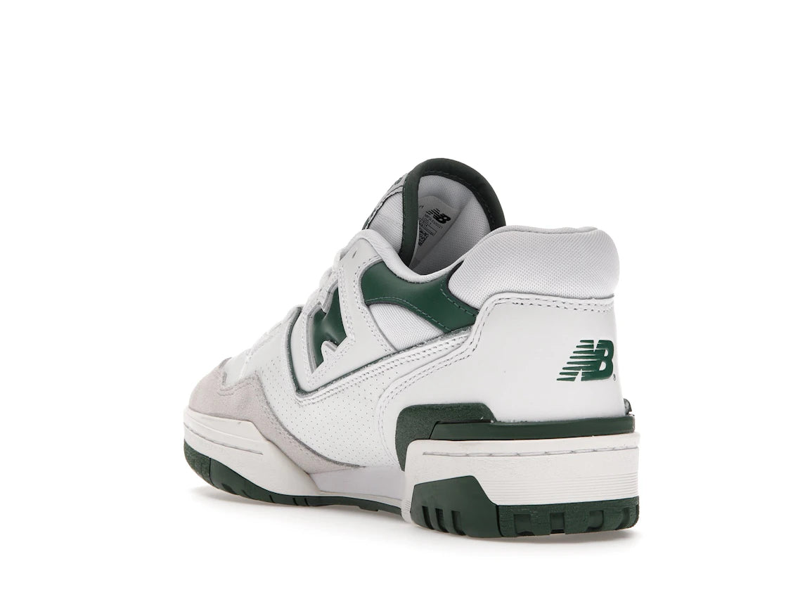 New Balance 550 Weiß Grün - vue secondaire B