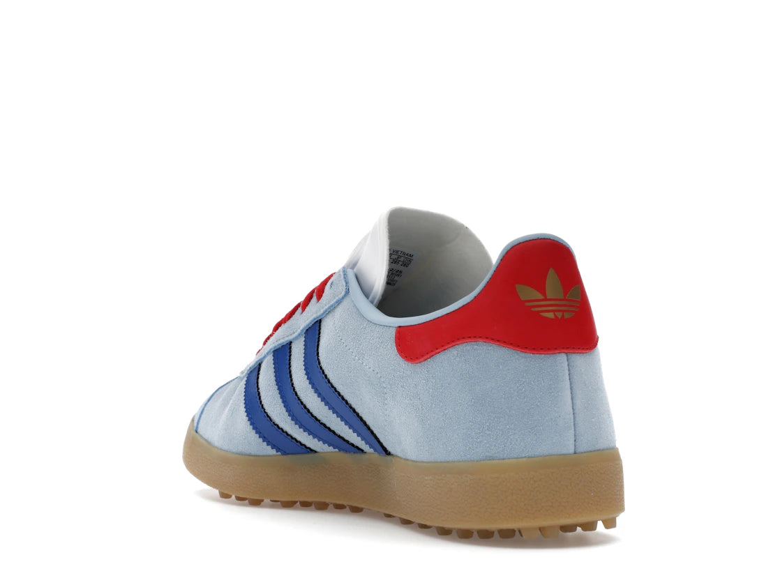 adidas Gazelle Spikeless Golf Clear Sky Royal Better Scarlet - vue secondaire B