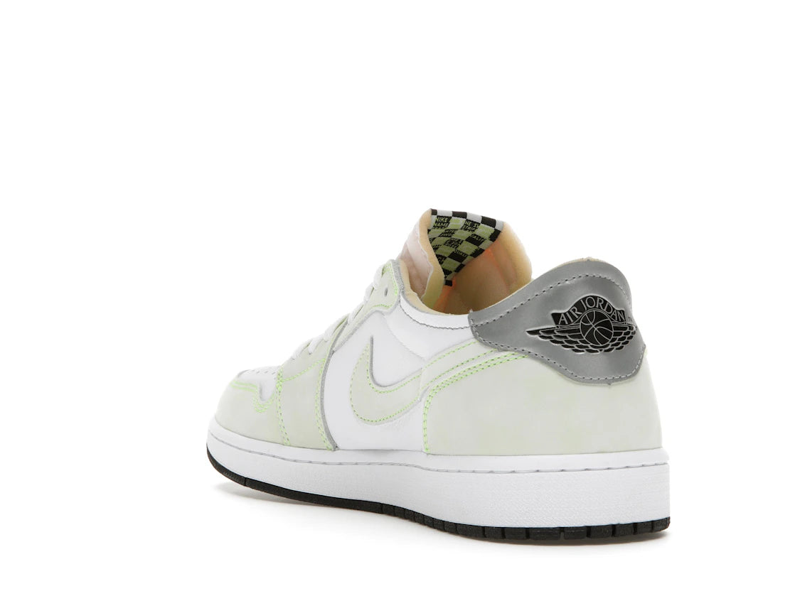 Jordan 1 Retro Low White Ghost Green Black - vue secondaire B