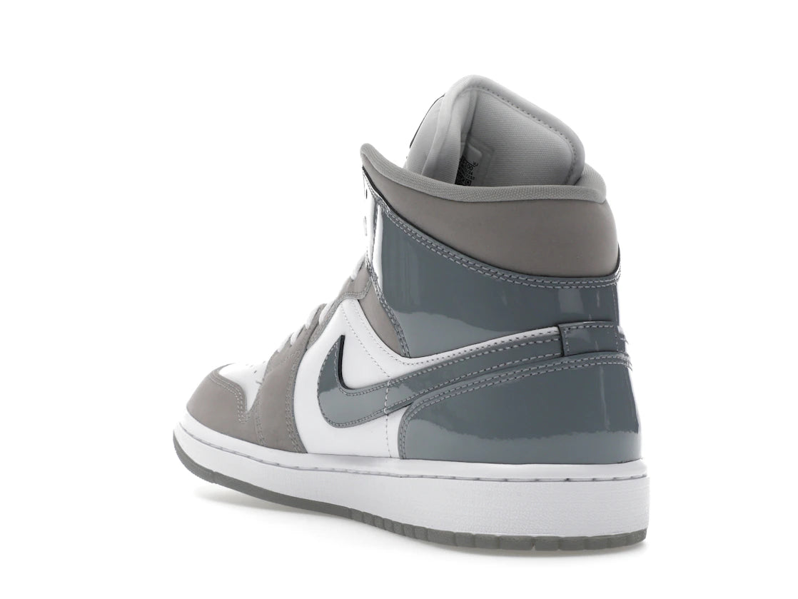Jordan 1 Mid SE White Medium Grey Cool Grey - vue secondaire B