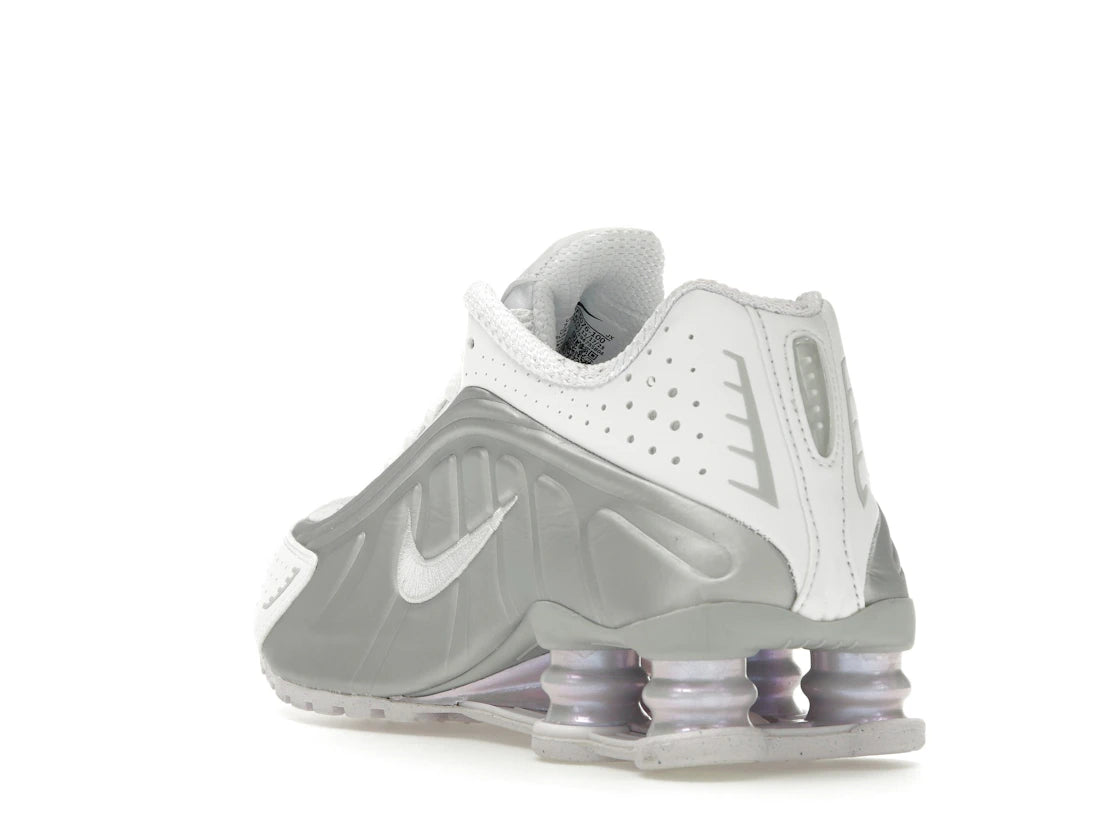 Nike Shox R4 White Metallic Platinum Barely Grape (Women's) - vue secondaire B