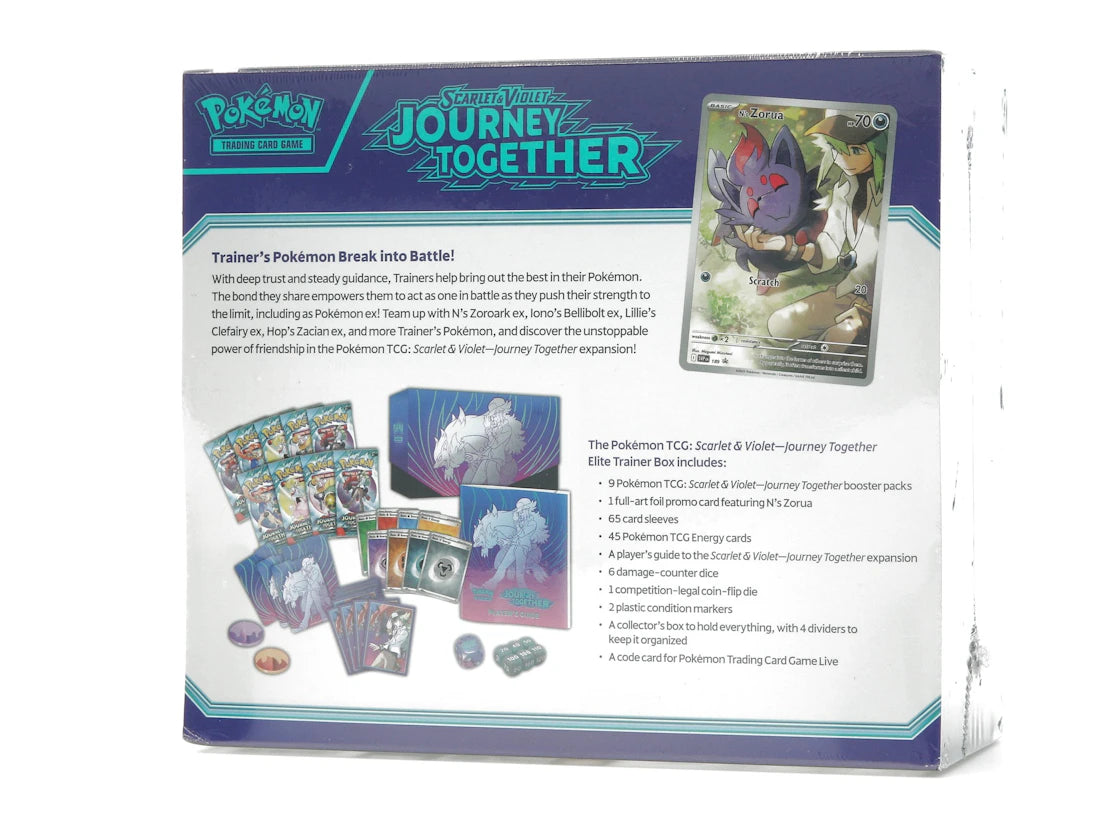 Pokémon Scarlet & Violet Journey Together Elite Trainer Box - vue secondaire B