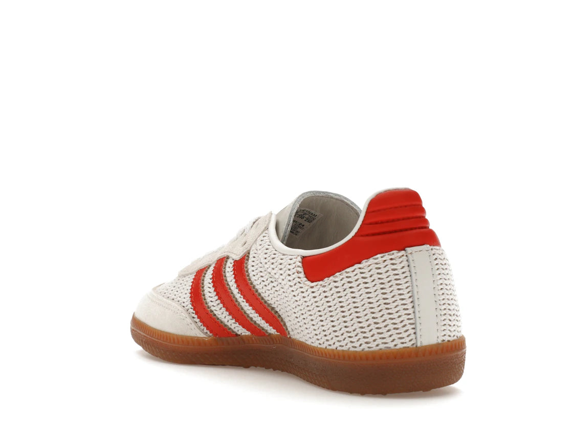 adidas Samba OG Crystal White Preloved Red - vue secondaire B