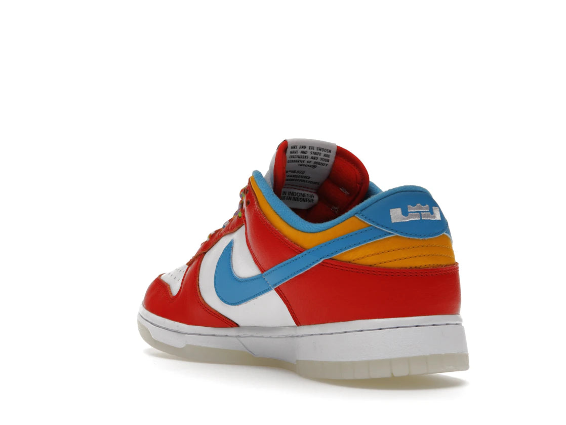 Nike Dunk Low QS LeBron James Fruity Pebbles - vue secondaire B