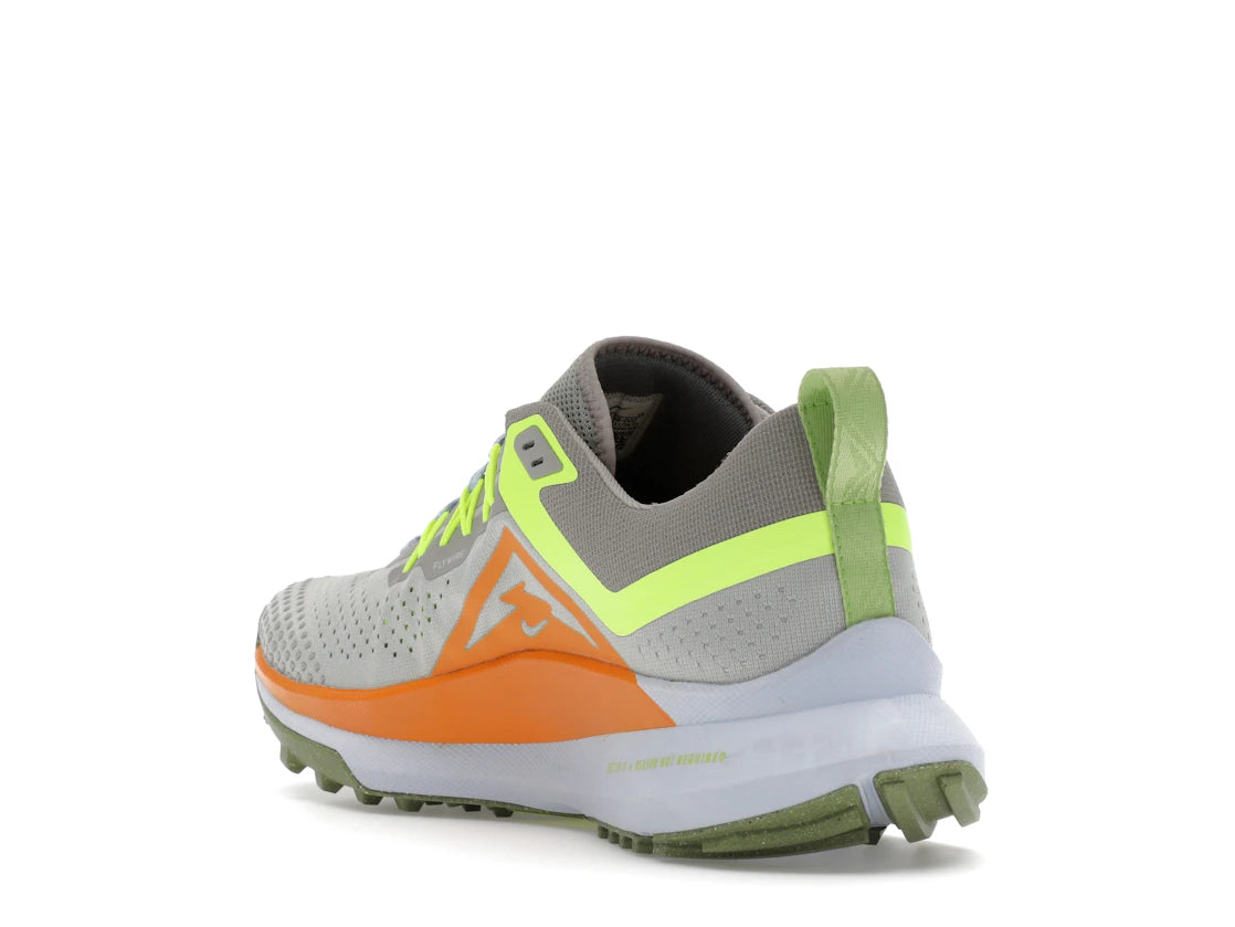 Nike React Pegasus Trail 4 Cobblestone Volt - vue secondaire B