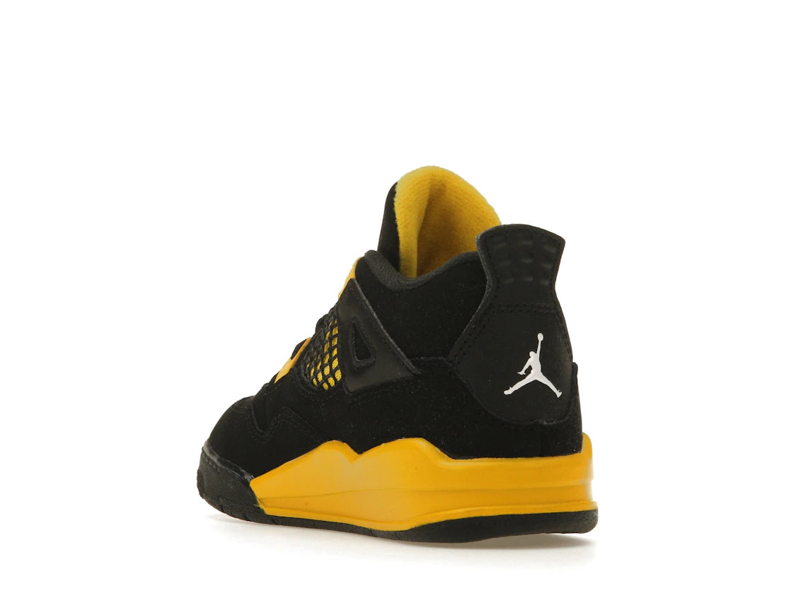 Jordan 4 Retro Thunder (2023) (TD) - vue secondaire B