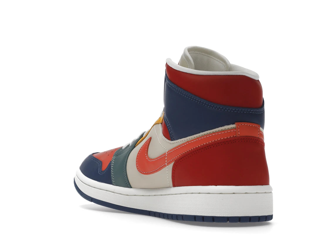 Jordan 1 Mid SE Multi-Color (2022) (Women's) - vue secondaire B