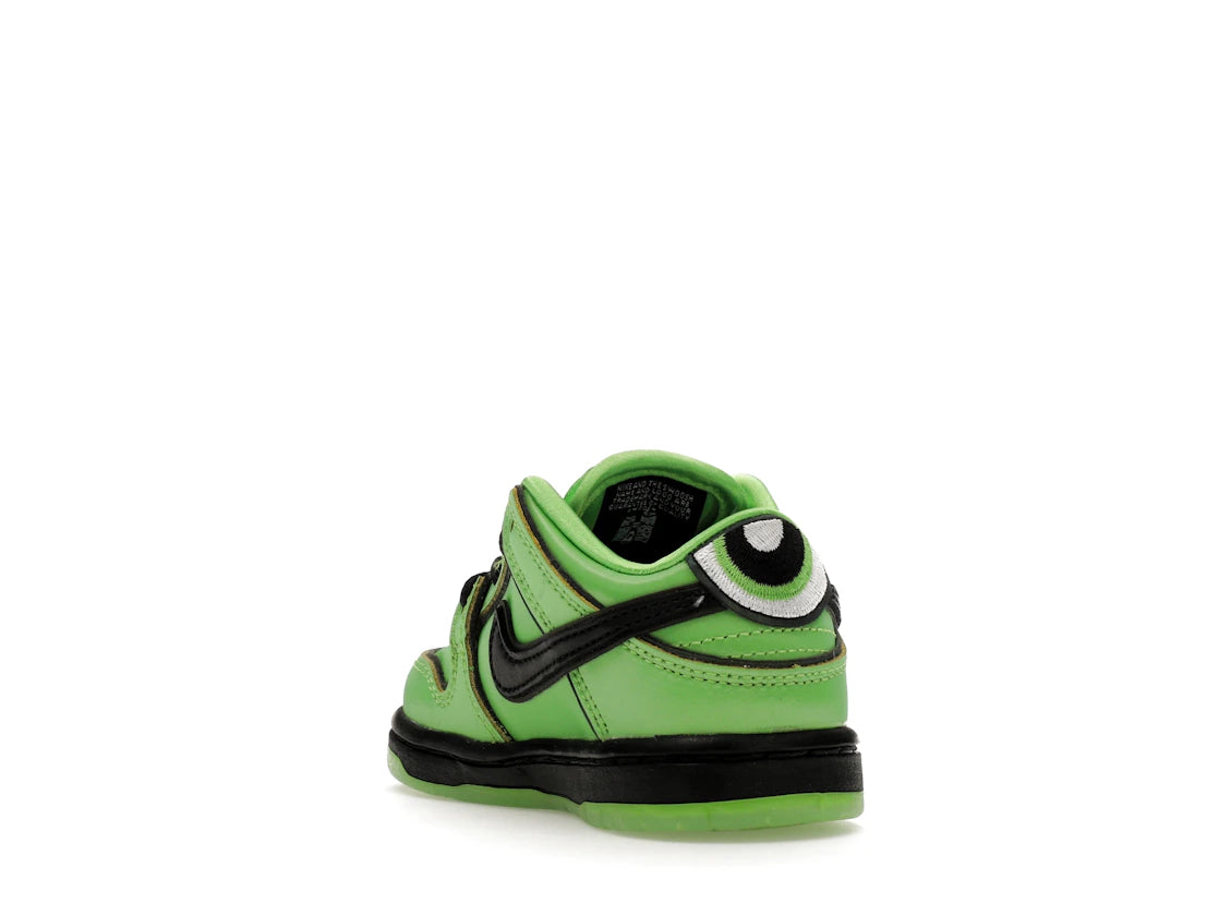 Nike SB Dunk Low The Powerpuff Girls Buttercup (TD) - vue secondaire B
