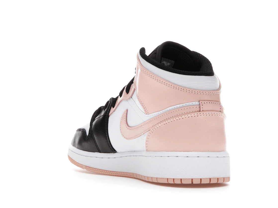Jordan 1 Mid Arctic Orange Black Toe (GS) - vue secondaire B