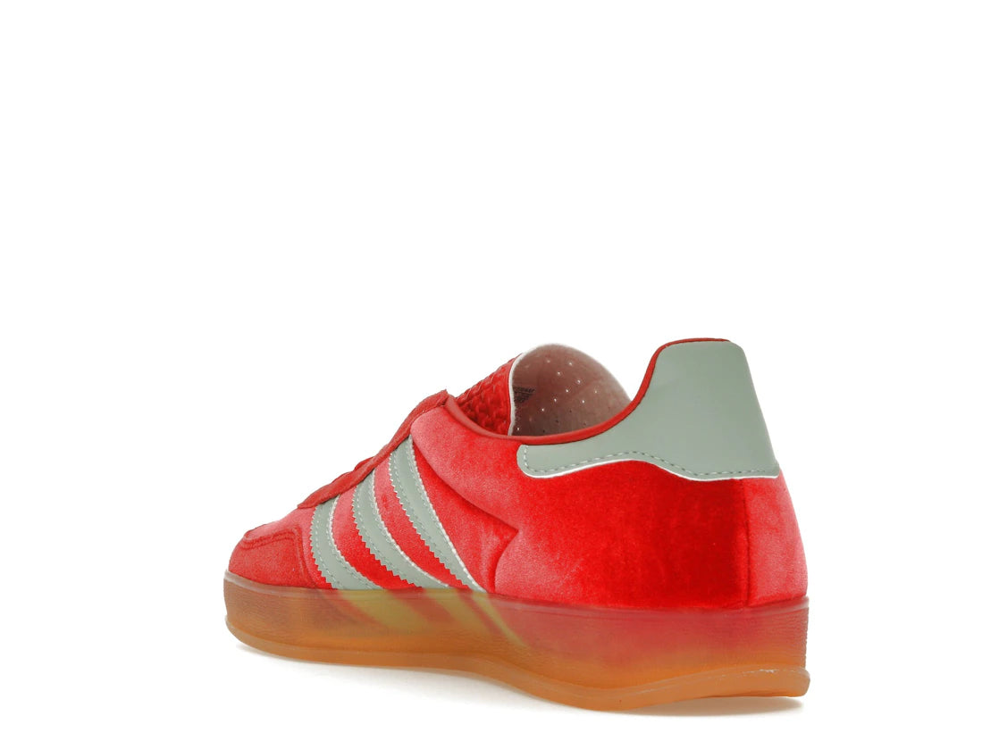 adidas Gazelle Indoor Better Scarlet Hazy Green (Women's) - vue secondaire B