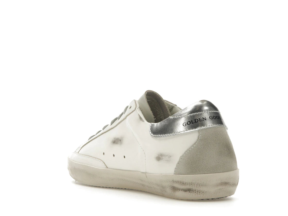 Golden Goose Super-Star White Silver - vue secondaire B
