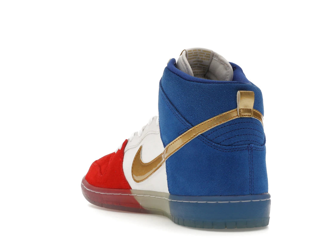 Nike SB Dunk High Tricolor (USA) - vue secondaire B