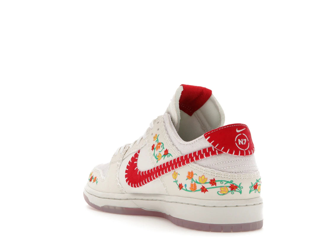 Nike SB Dunk Low Decon N7 Opti Yellow University Red - vue secondaire B
