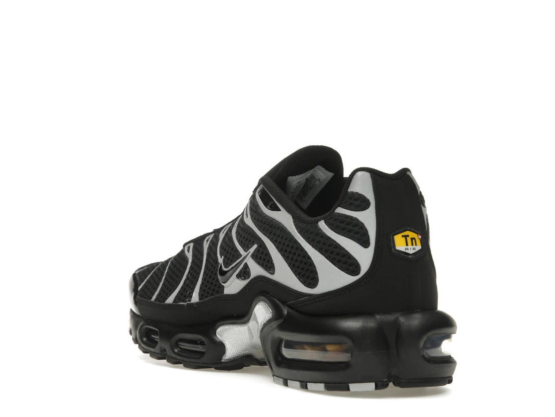 Nike Air Max Plus Premium Black Reflective Silver - vue secondaire B