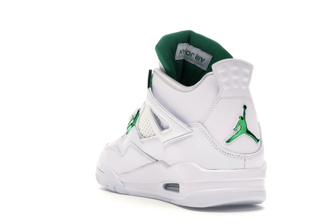 Jordan 4 Retro Metallic Green - vue secondaire B