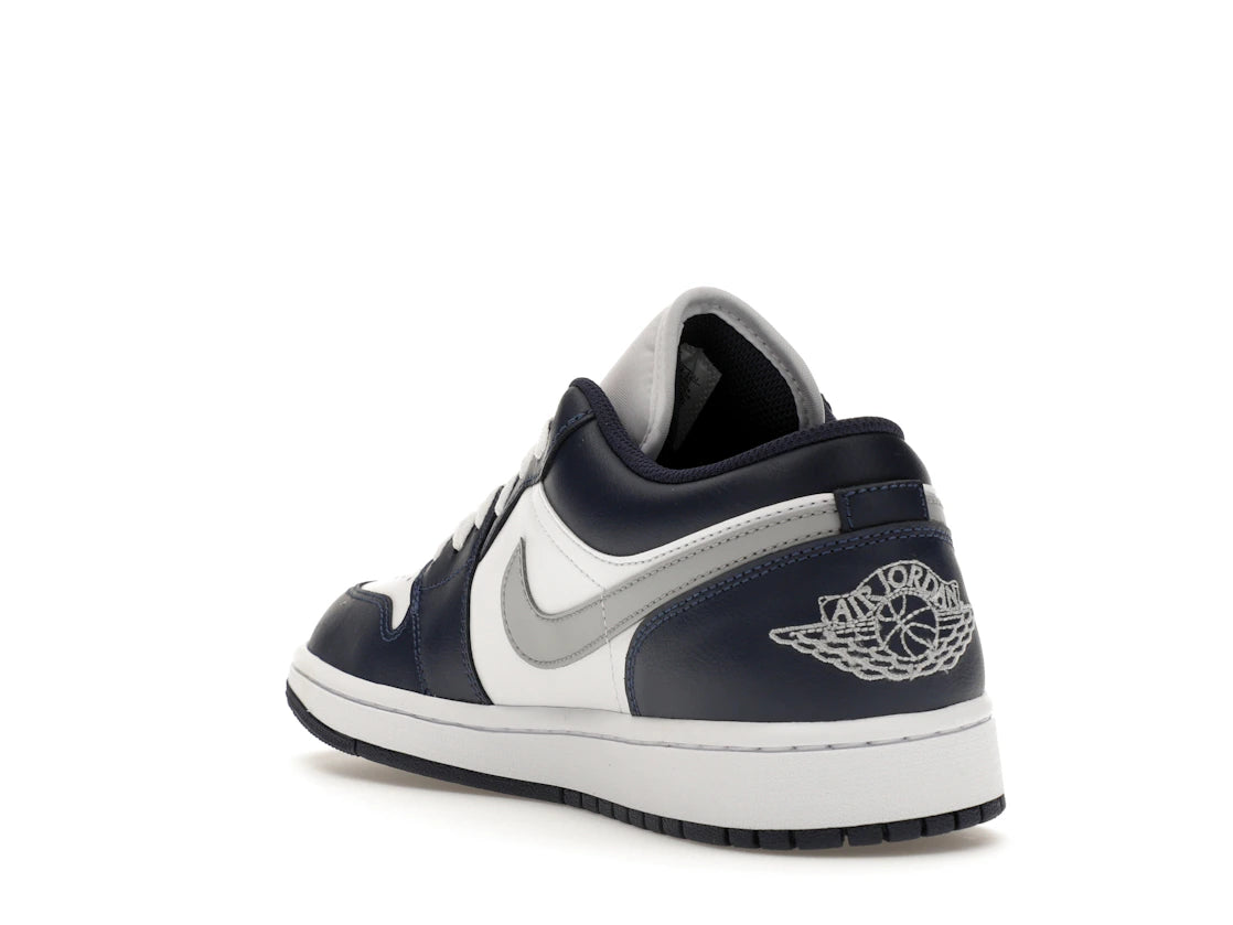 Jordan 1 Low Wolf Grey Midnight Navy - vue secondaire B
