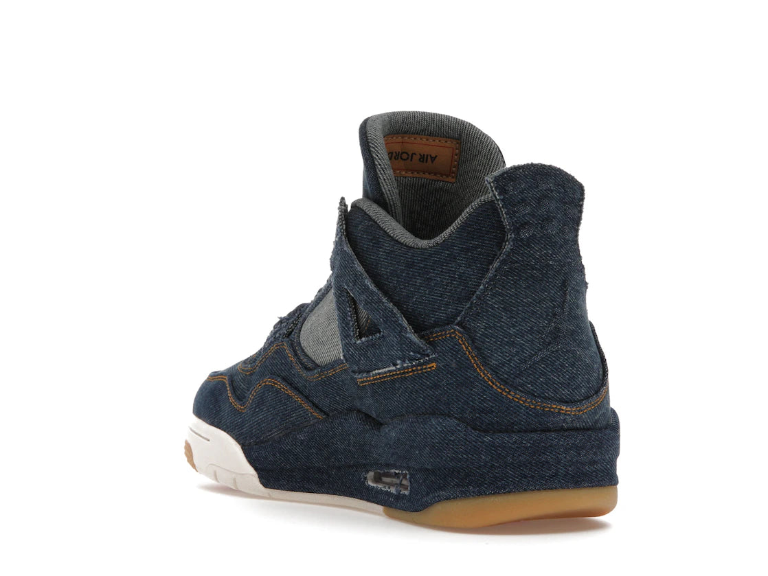 Jordan 4 Retro Levi's Denim (Etikett mit Levi's-Logo) - vue secondaire B