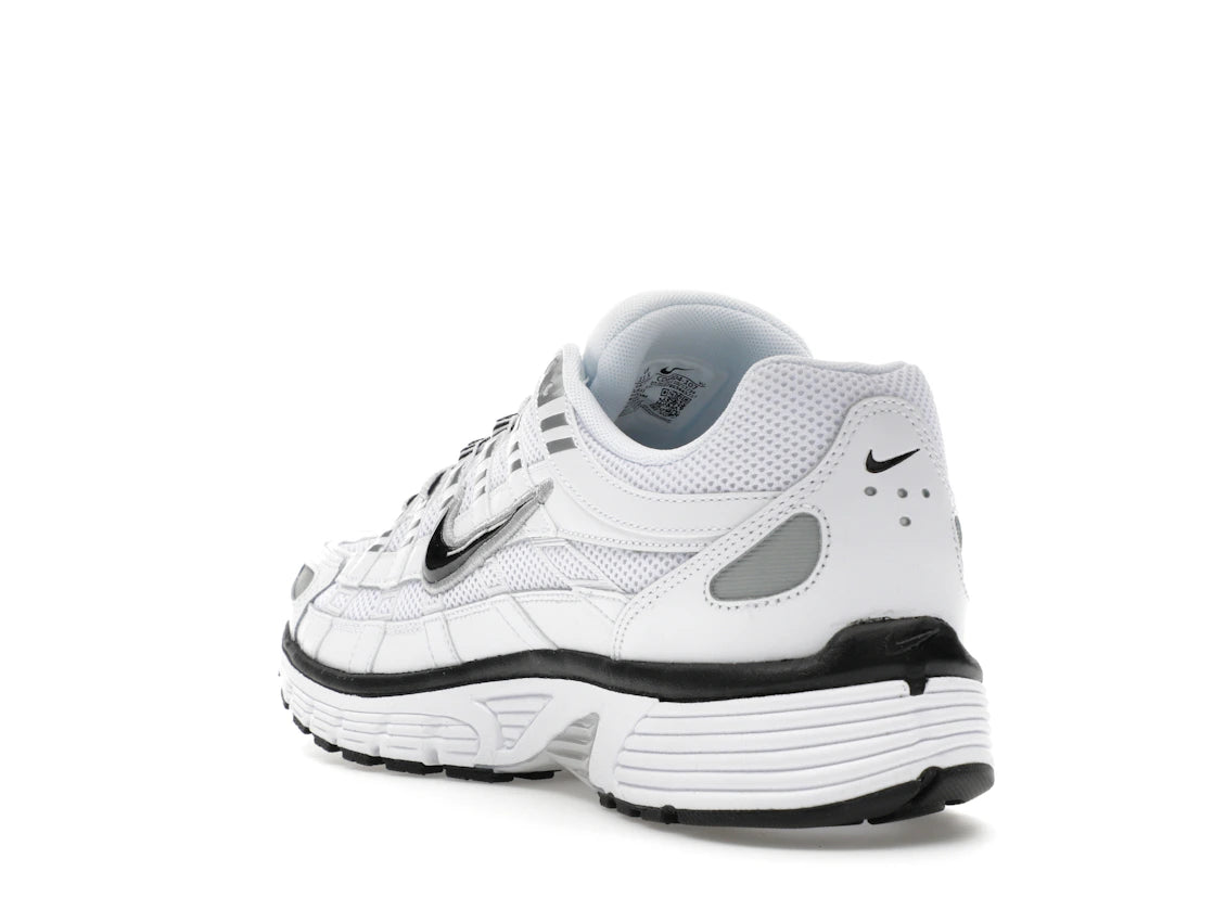 Nike P-6000 White Metallic Silver Black - vue secondaire B