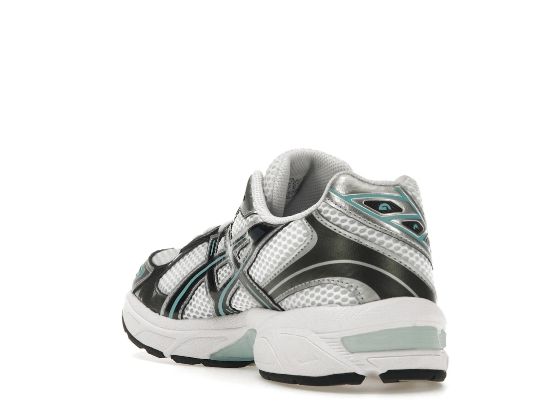 ASICS Gel-1130 White Black Turquoise - vue secondaire B