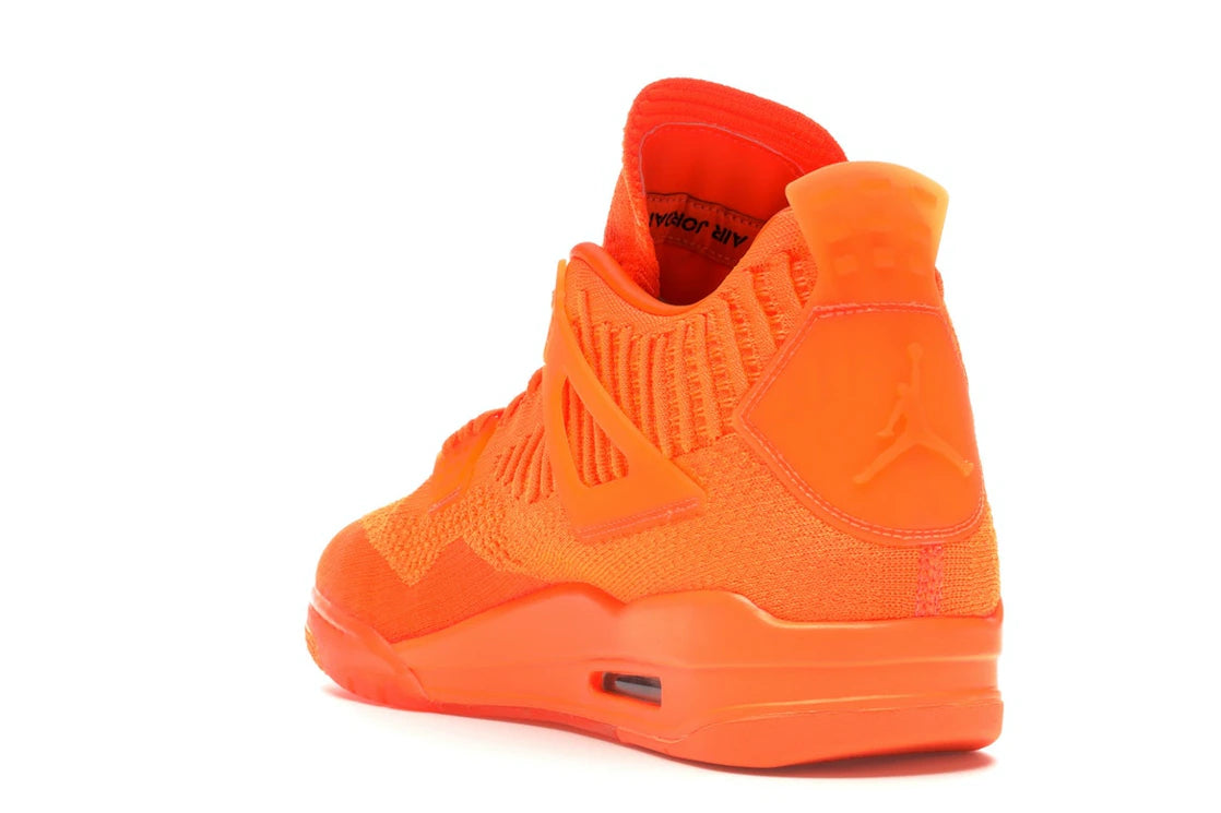 Jordan 4 Retro Flyknit Orange - vue secondaire B