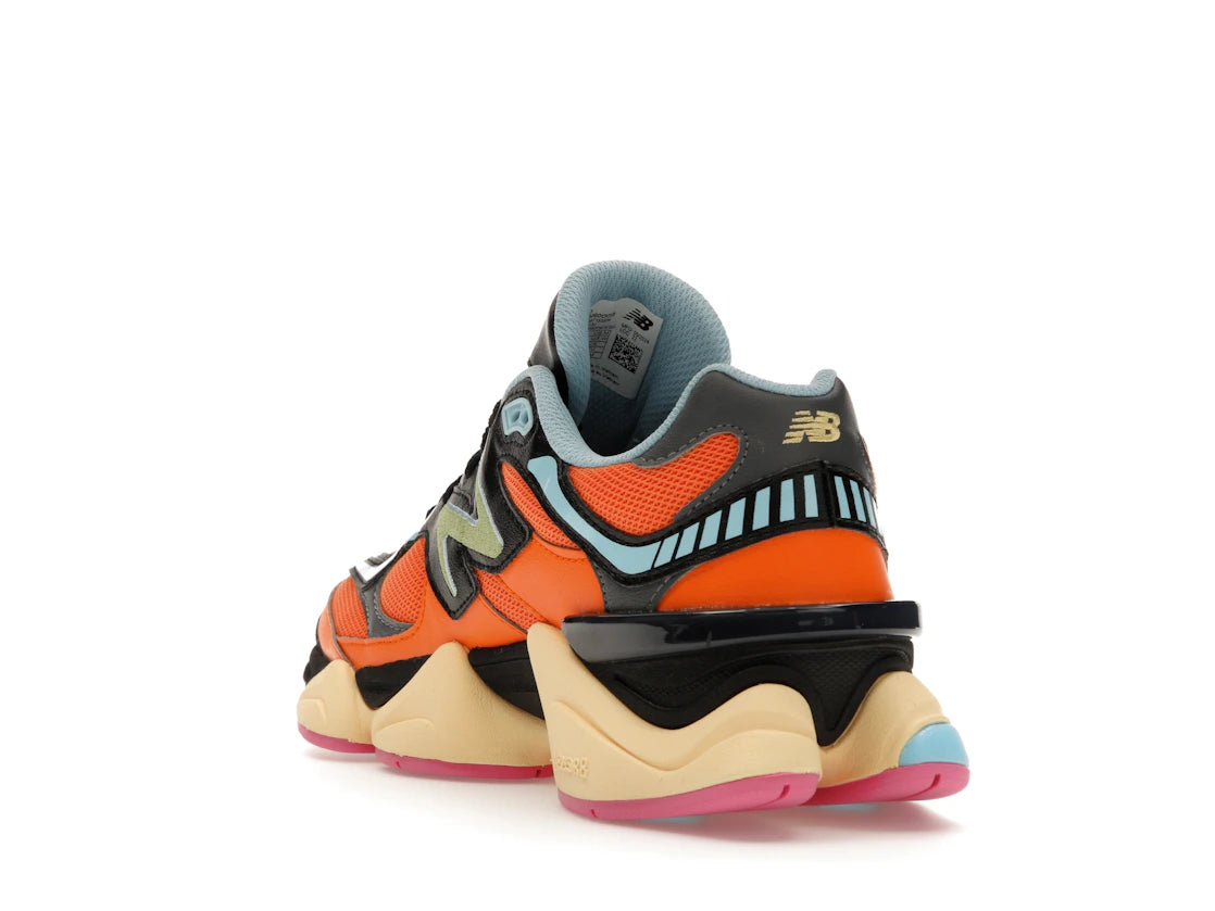 New Balance 9060 Sun Glow Team Sky Blue - vue secondaire B