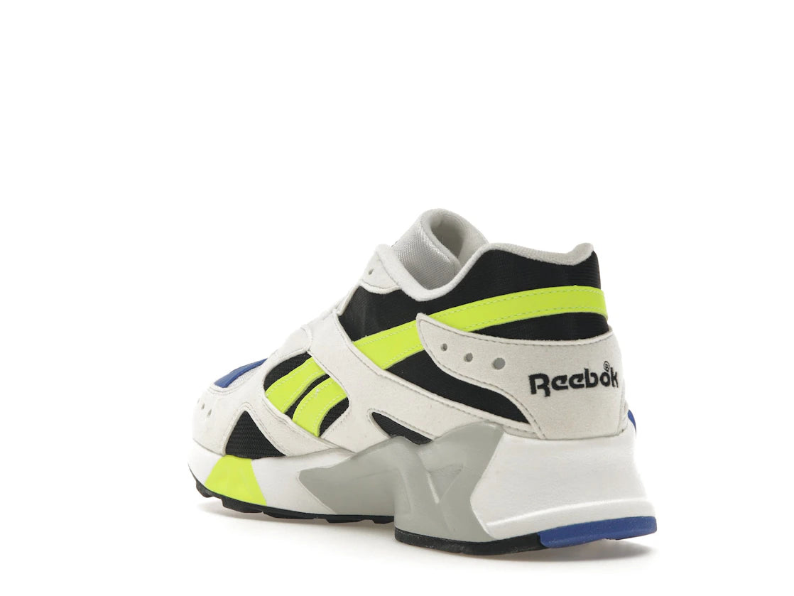Reebok Aztrek White Black Cobalt Yellow - vue secondaire B