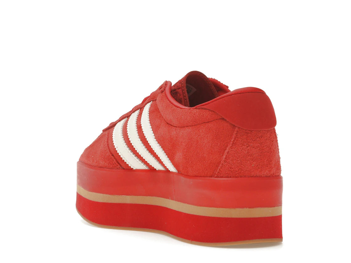 adidas Gazelle Stack Rot Creme Weiß (Damen) - vue secondaire B