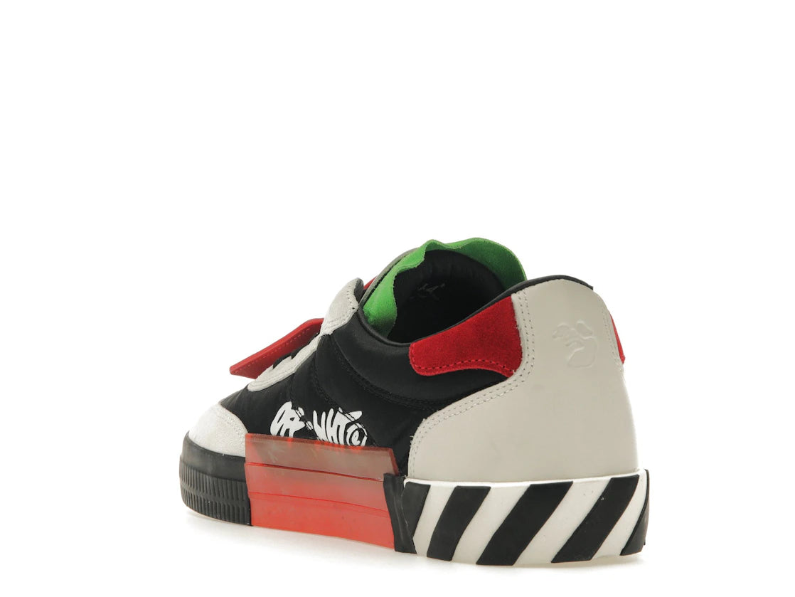 OFF-WHITE Floating Arrow Vulcanized Low Black Green Red - vue secondaire B