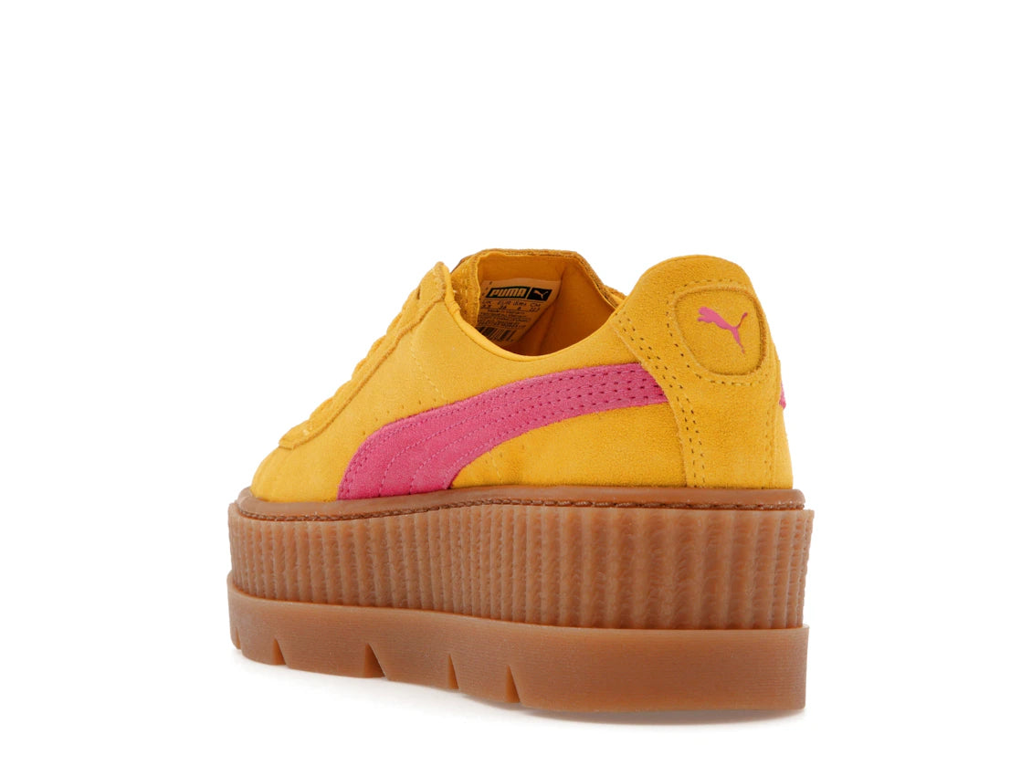 Puma Cleated Creeper Rihanna Fenty Suede Lemon (Women's) - vue secondaire B