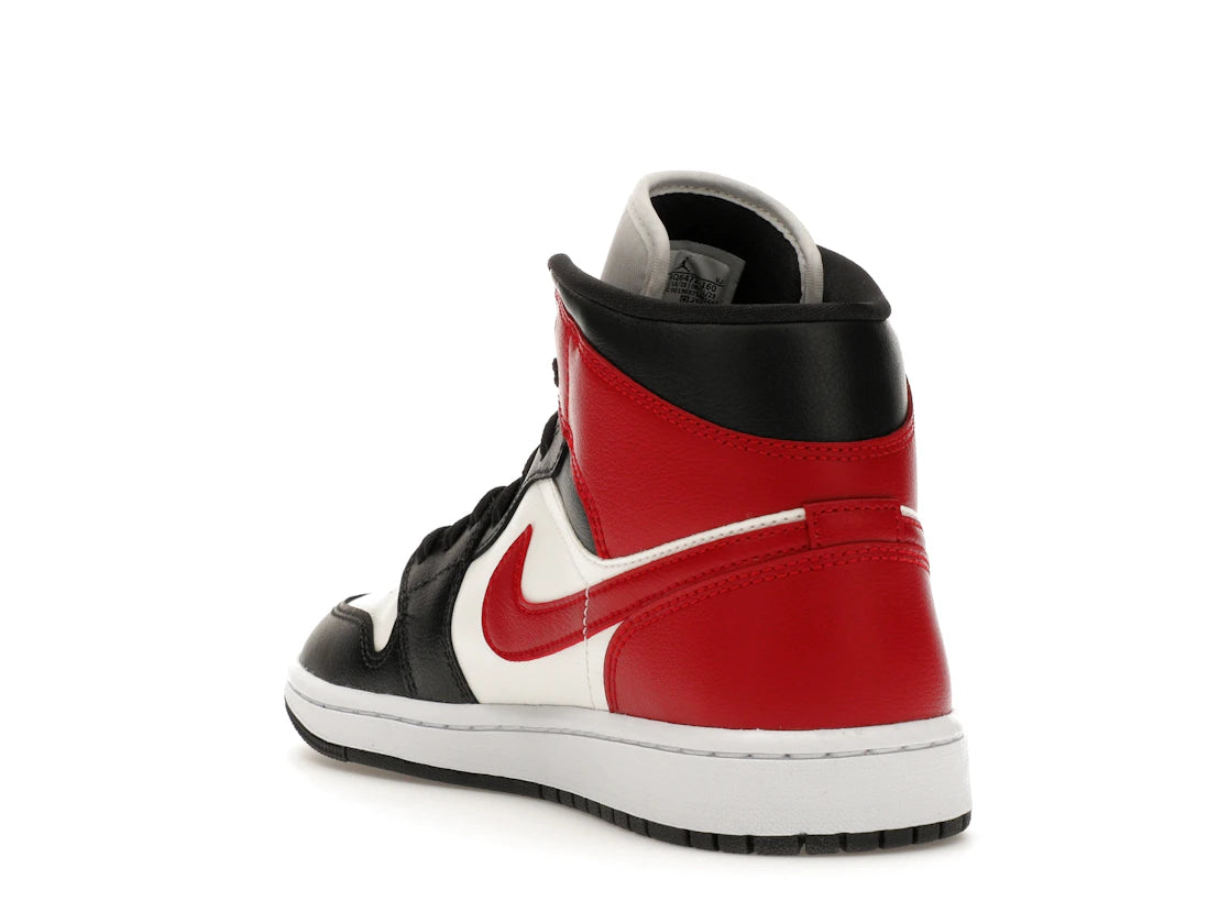 Jordan 1 Mid Gym Red Off Noir (Women's) - vue secondaire B