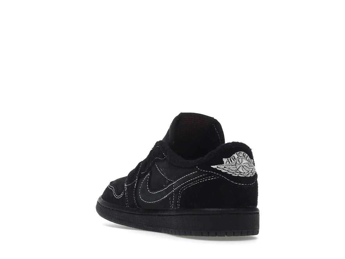 Jordan 1 Retro Low OG SP Travis Scott Black Phantom (PS) - vue secondaire B