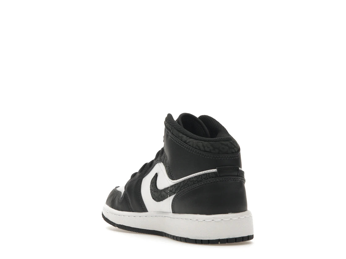 Jordan 1 Mid SE Panda Elephant (GS) - vue secondaire B