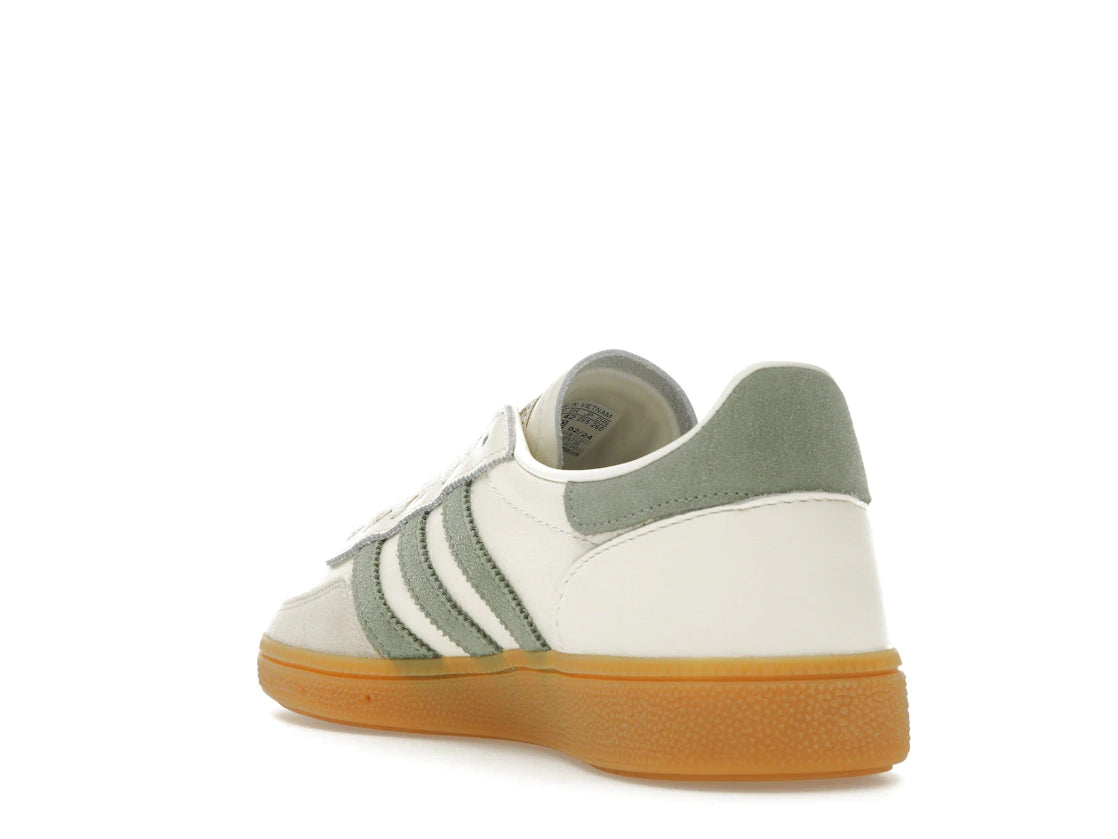 adidas Handball Spezial Off White Silver Green - vue secondaire B