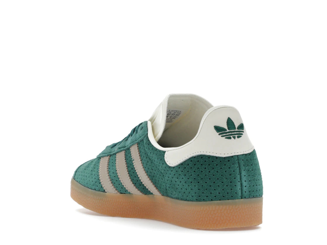 adidas Gazelle Collegiate Green Wonder Beige Gold Metallic - vue secondaire B