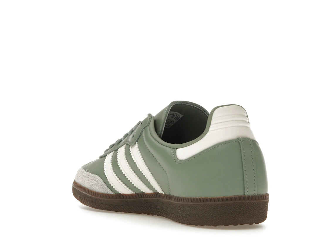 adidas Samba OG Silver Green Chalk White - vue secondaire B