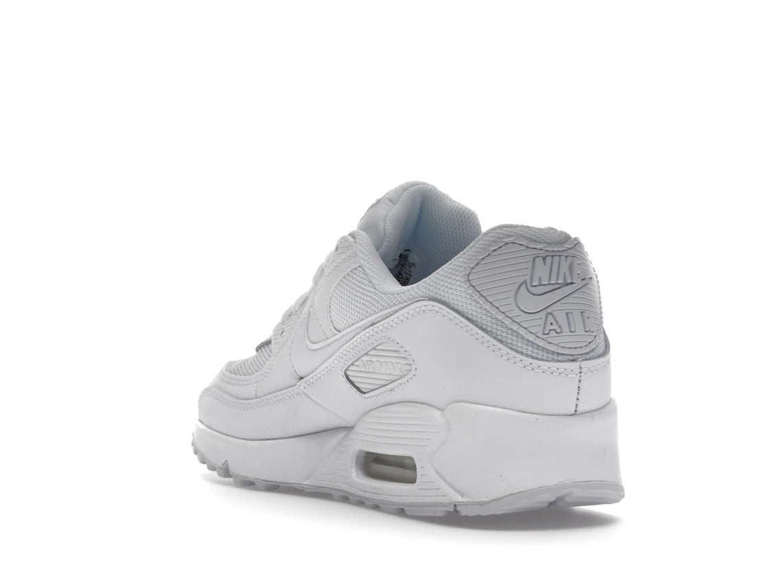 Nike Air Max 90 Recraft Triple White - vue secondaire B