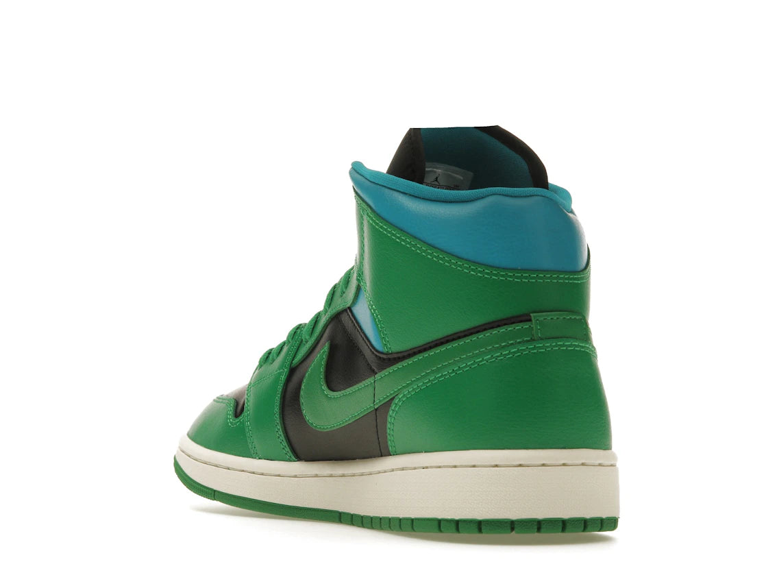 Jordan 1 Mid Lucky Green Aquatone (Damen) - vue secondaire B