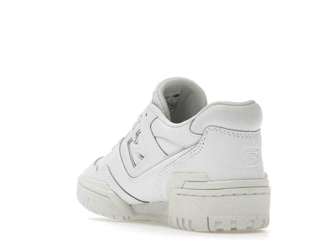 New Balance 550 Weiß Off-White Grau (GS) - vue secondaire B